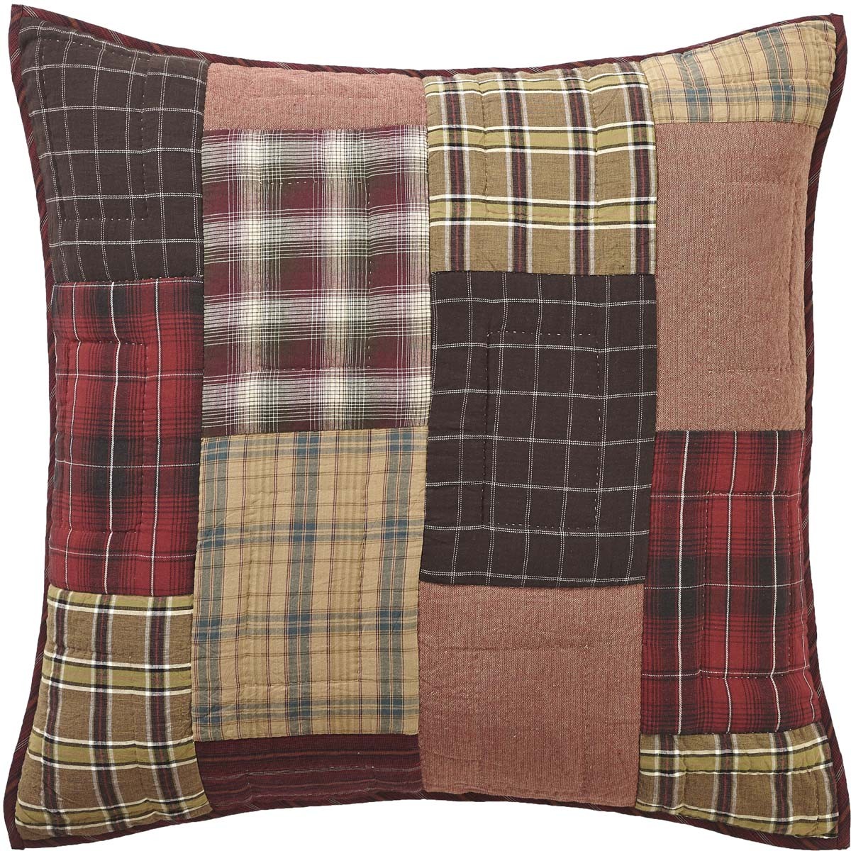 Wyatt Pillow Sham - Euro Quilted