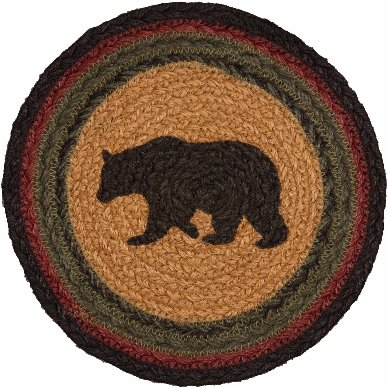 Wyatt Bear Jute Trivets