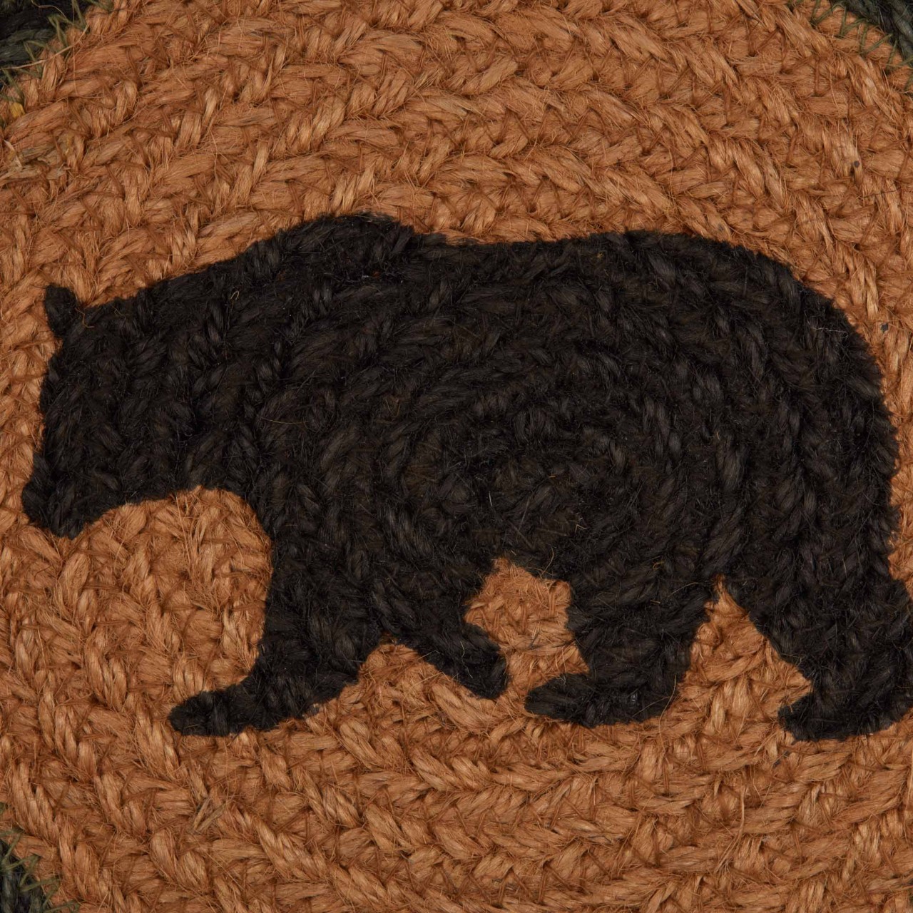 Wyatt Bear Jute Trivets - Thumbnail 3
