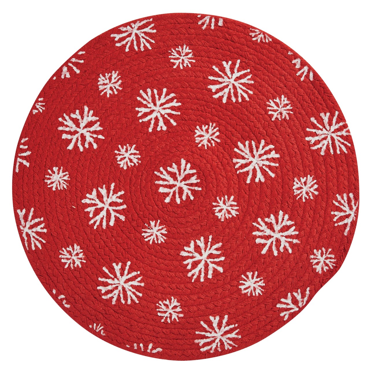 Snowflake Round Placemats
