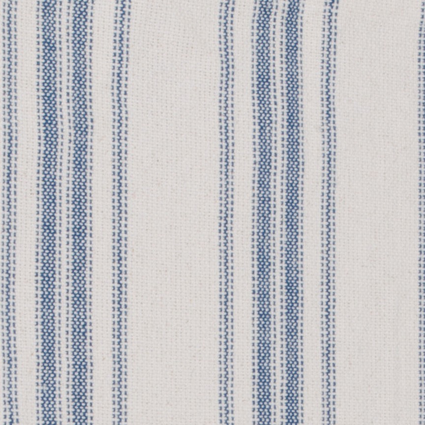 Grain Sack Stripe Colonial Blue Table Runner