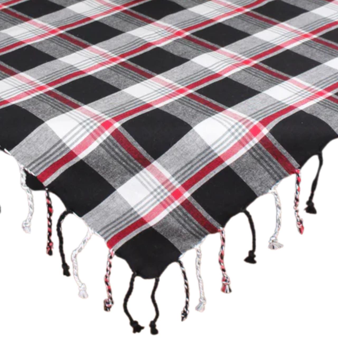 Winter Plaid Table Square - Thumbnail 2