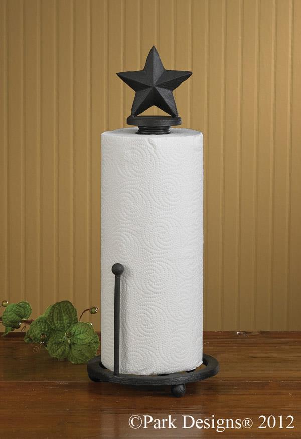 Blackstone Paper Towel Holder Black Country Village Shoppe