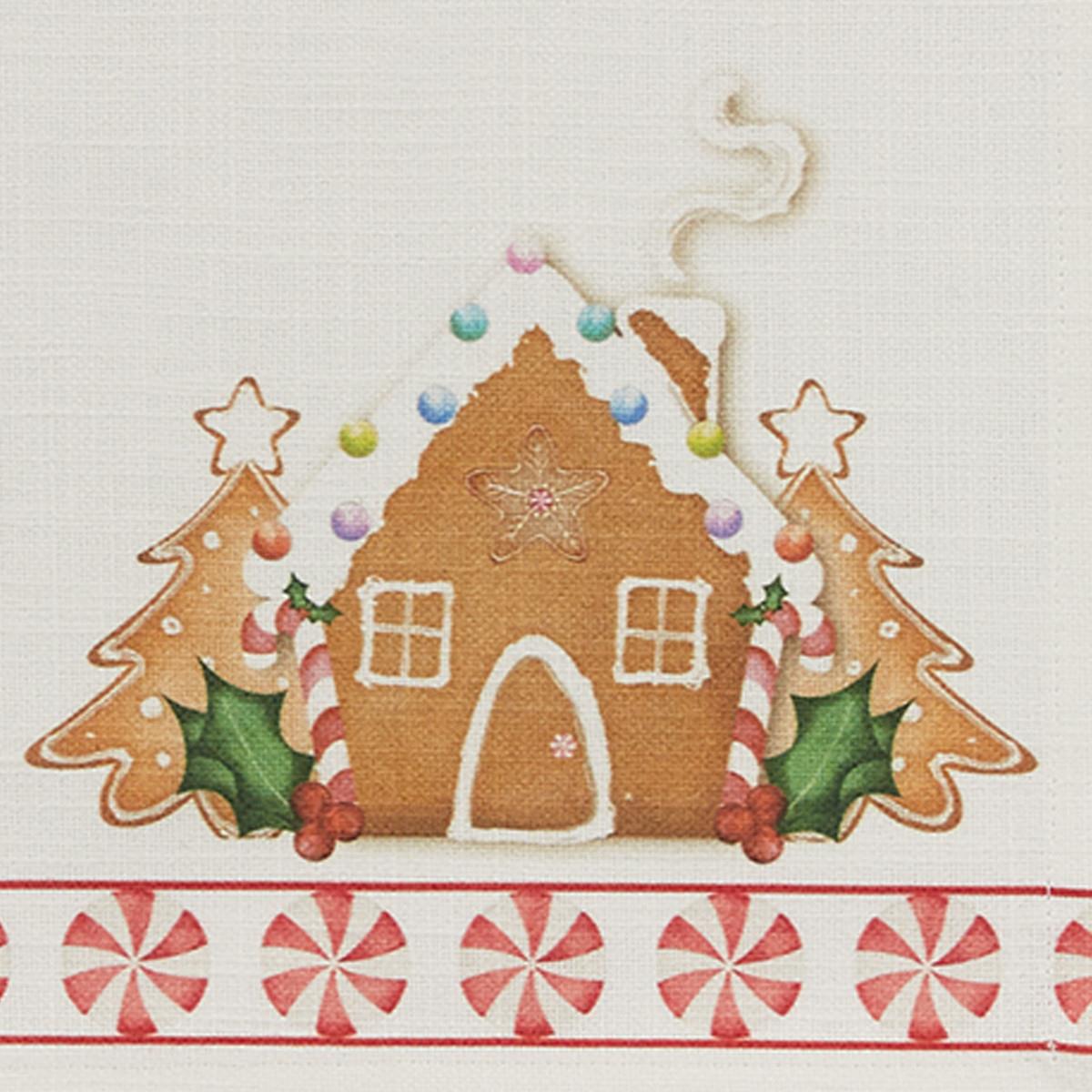 Gingerbread Placemats - House Set of 6 - Thumbnail 3