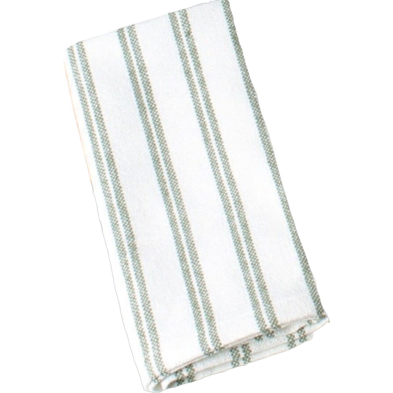 Grain Sack Stripe Sage Napkins - Set of 6 - Thumbnail 3