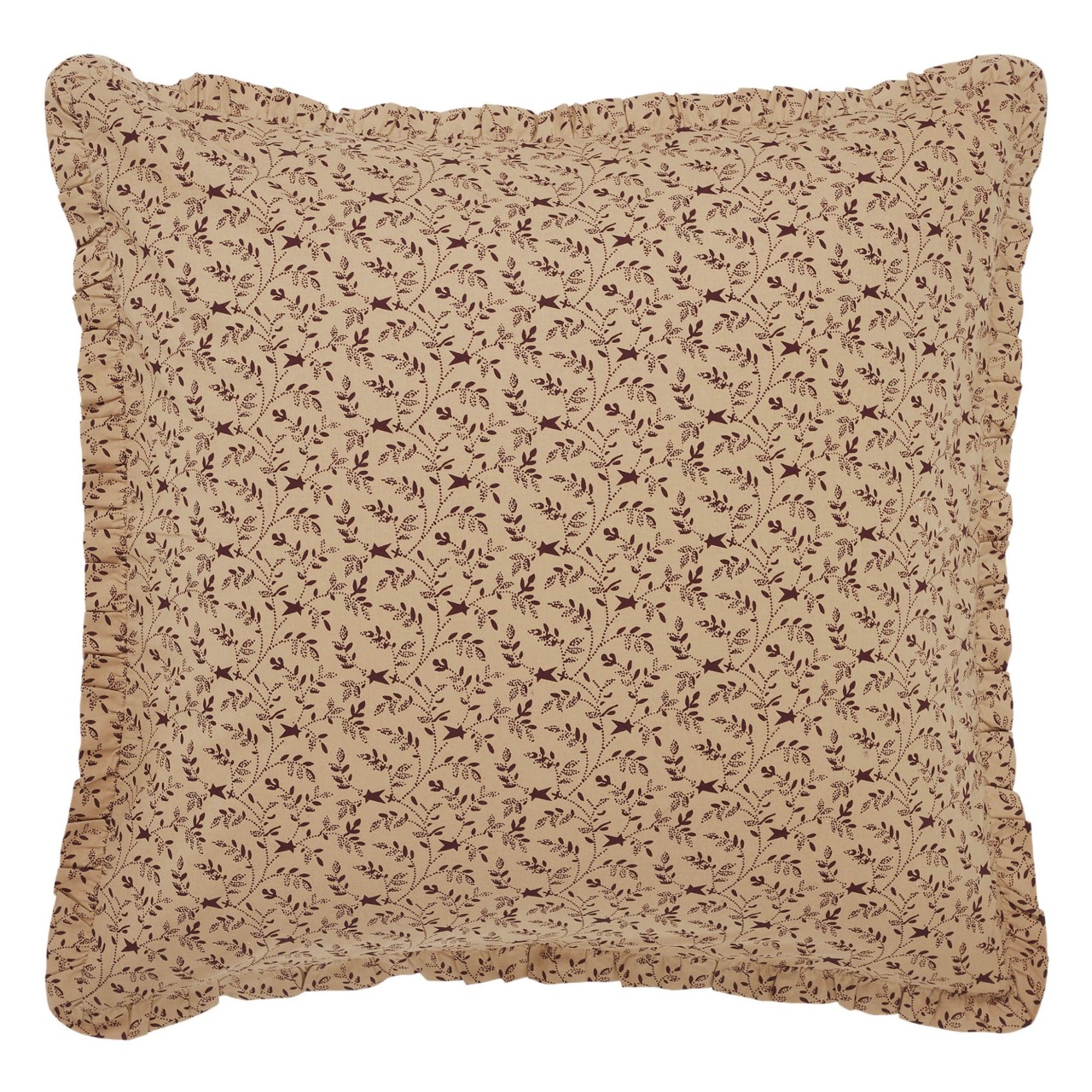 Pip Vinestar Ruffled Pillow Sham - Euro Fabric