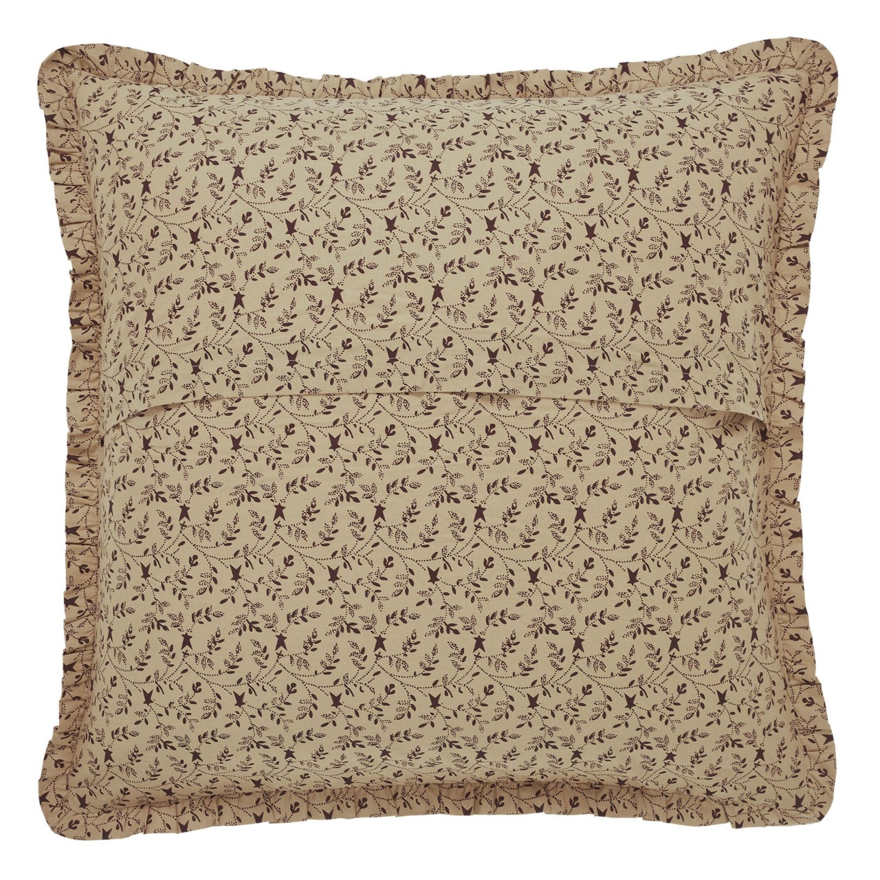 Pip Vinestar Ruffled Pillow Sham - Euro Fabric - Thumbnail 2
