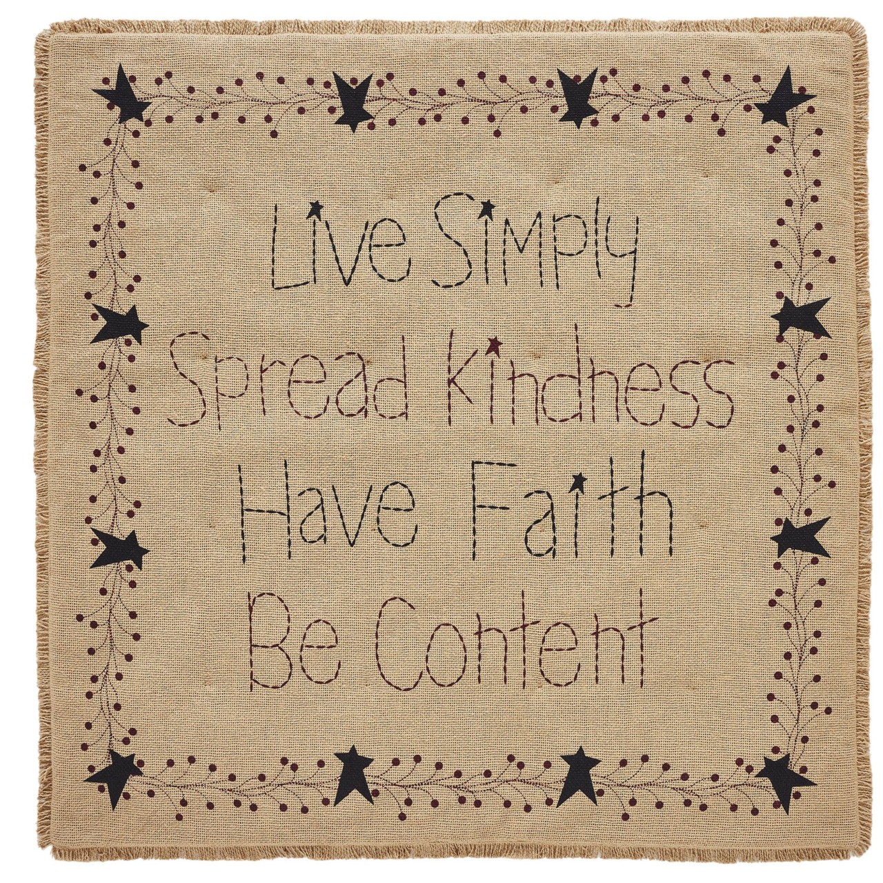 Pip Vinestar Burlap Lap Throw - Thumbnail 2