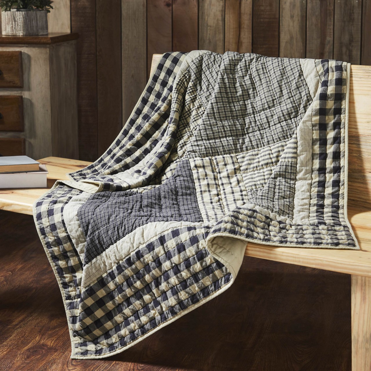 My Country Quilted Throw - 50x60 - Country Village Shoppe