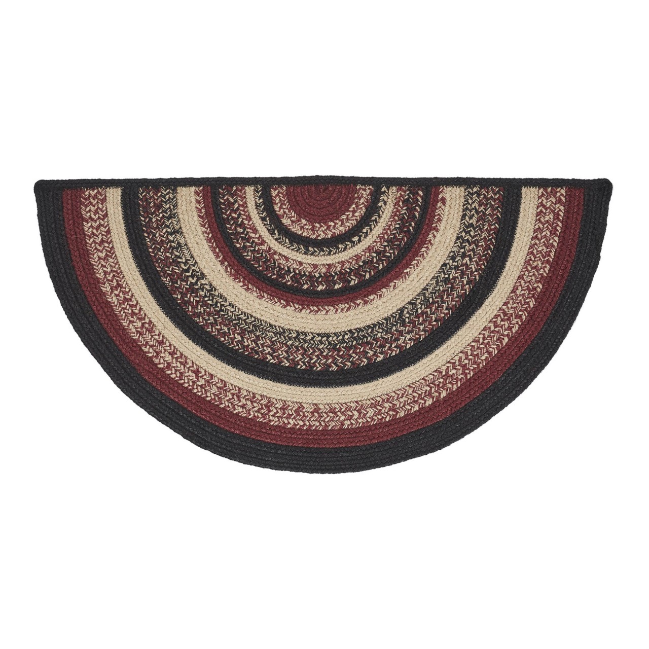 その他 jute rug 9991 circle Connell Jute Half Circle Rug - Country Village Shoppe