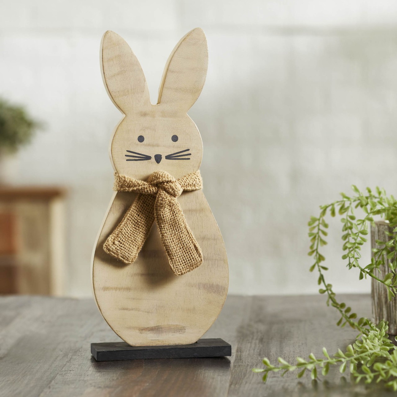 Wooden Spring Bunny - 13