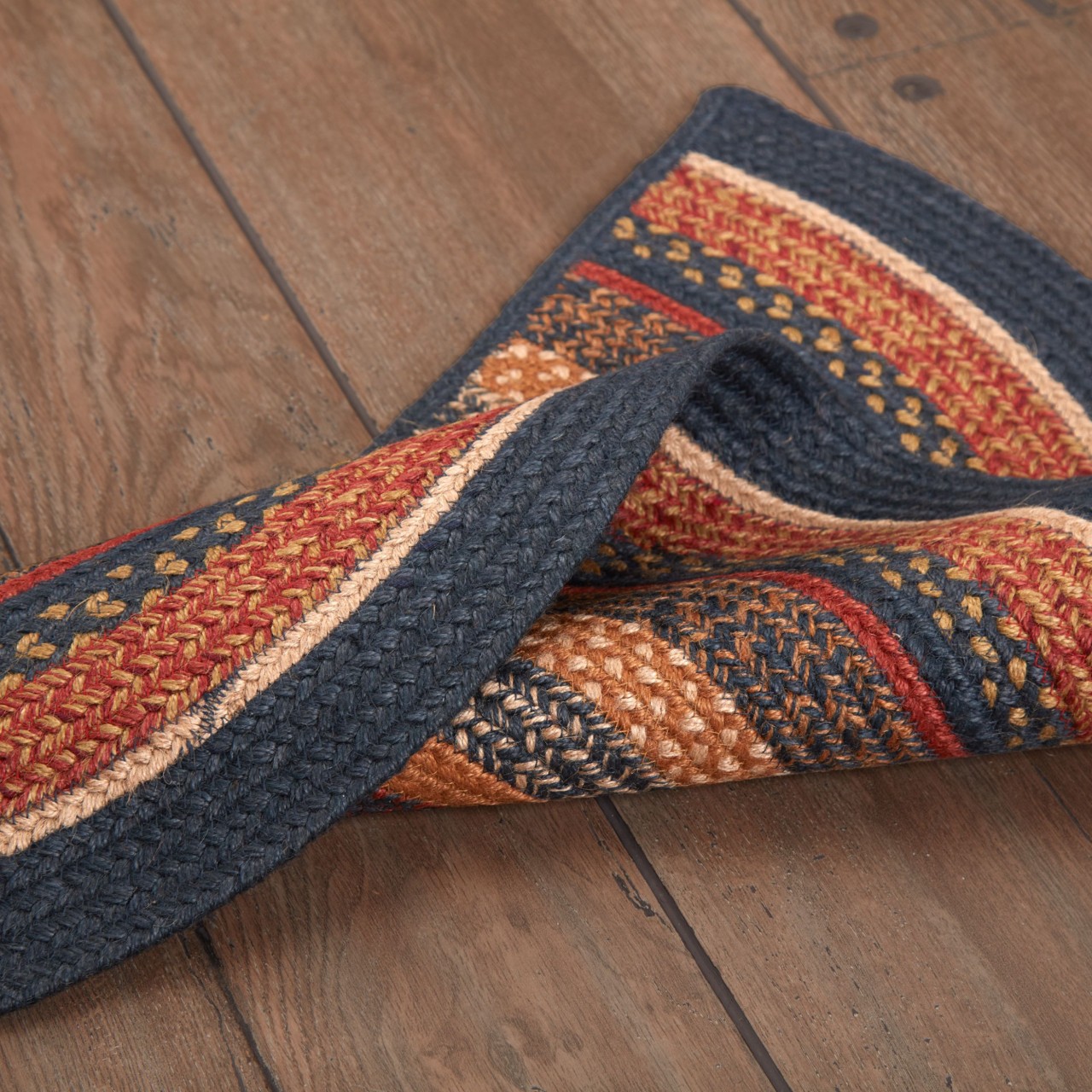 Stratton Jute Half Circle Rug - Country Village Shoppe