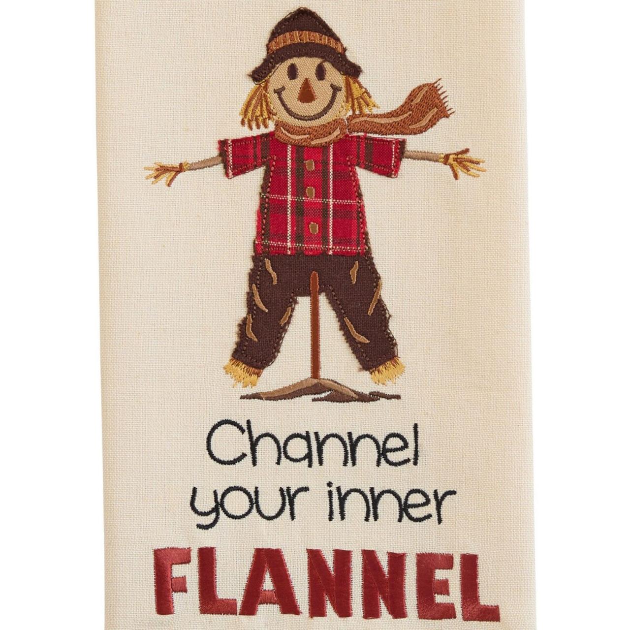 Channel Your Flannel Dishtowels - Set of 2 - Country Village Shoppe