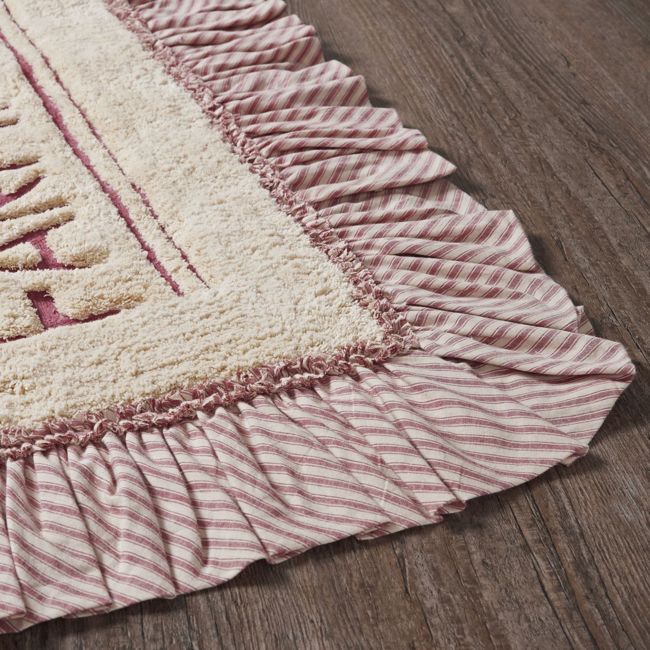 Sawyer Mill Red Farmhouse Bath Mat - Thumbnail 3