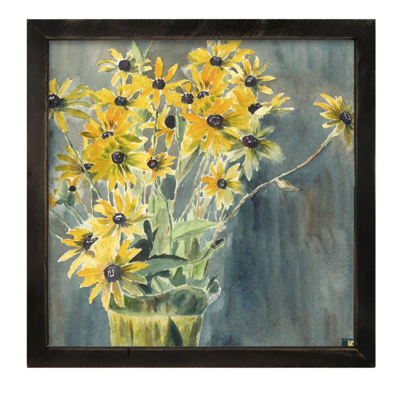 flower pictures with black frame