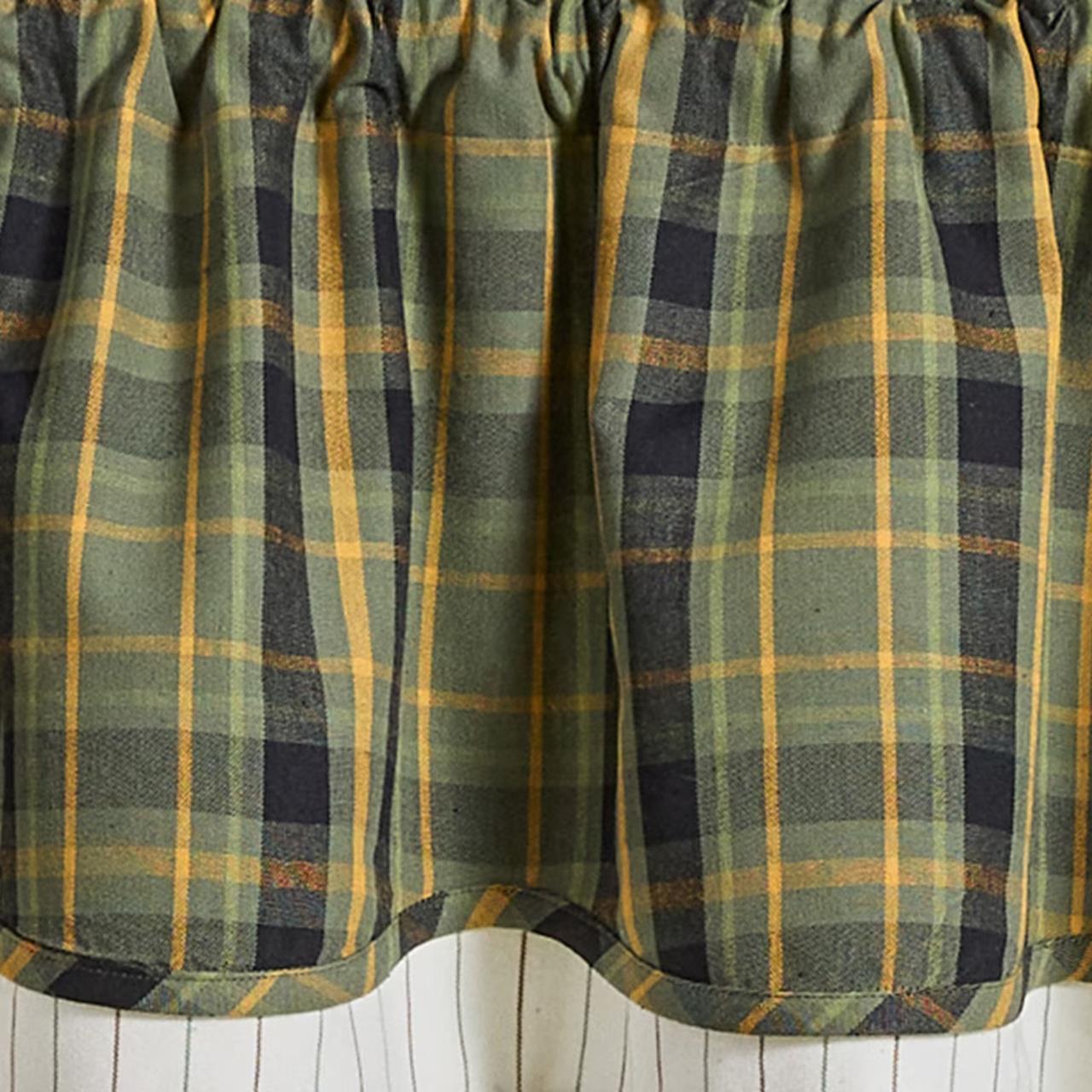 Willow Lane Lined Layered Valance - Thumbnail 4