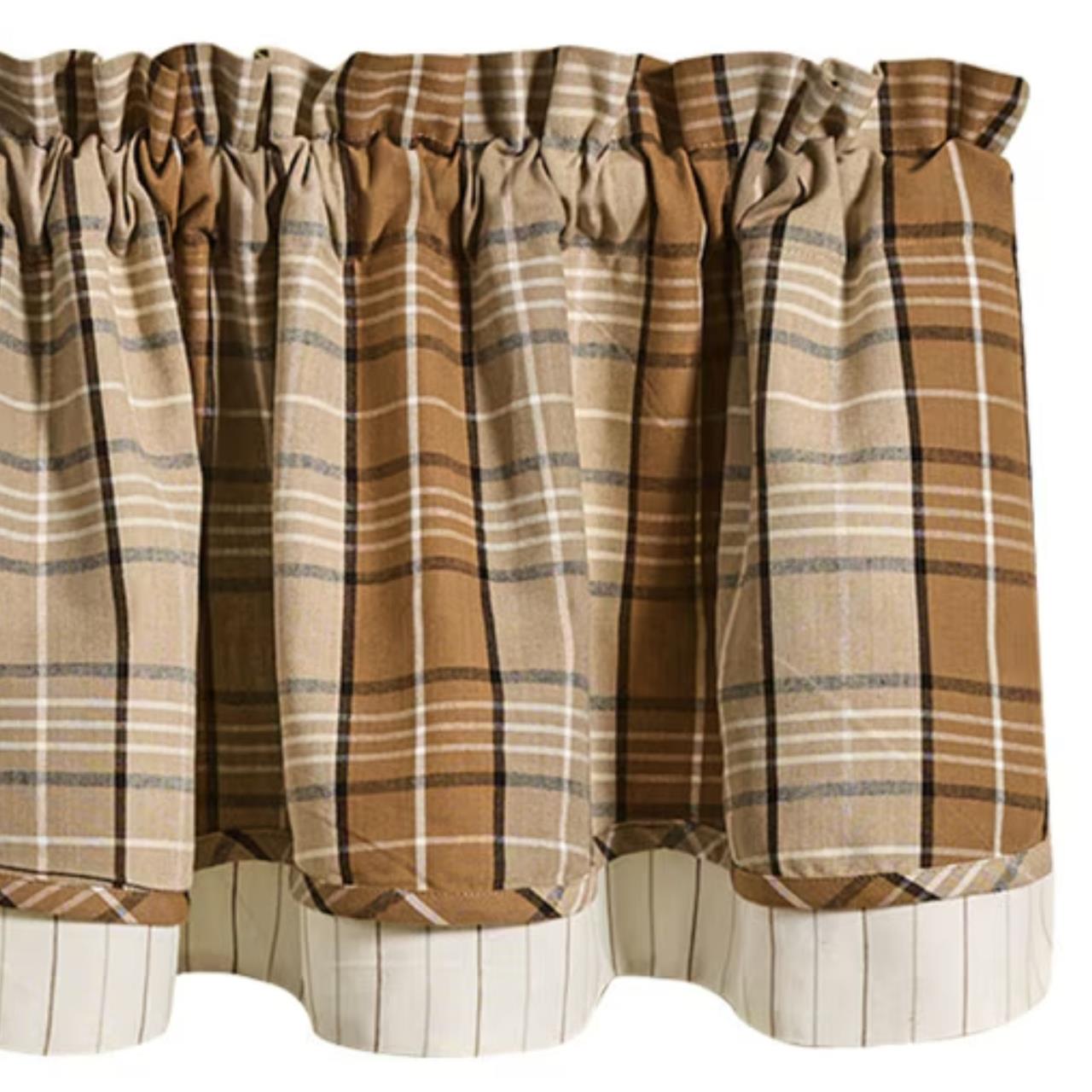 Patton Lined Layered Valance - Thumbnail 3