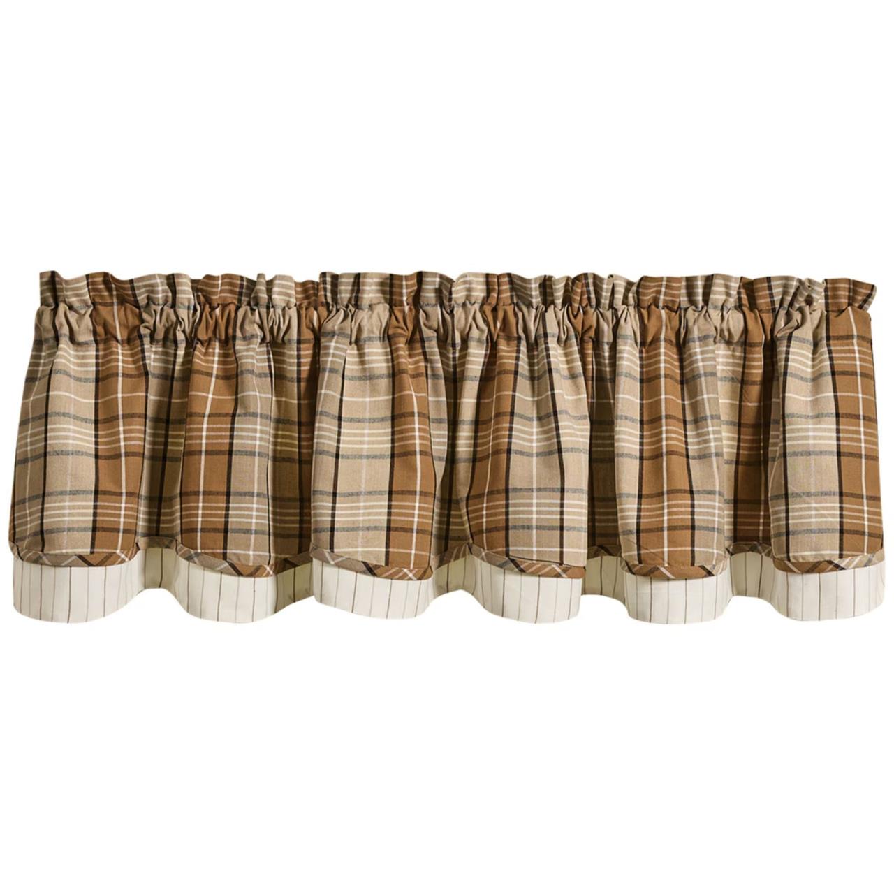 Patton Lined Layered Valance - Thumbnail 2