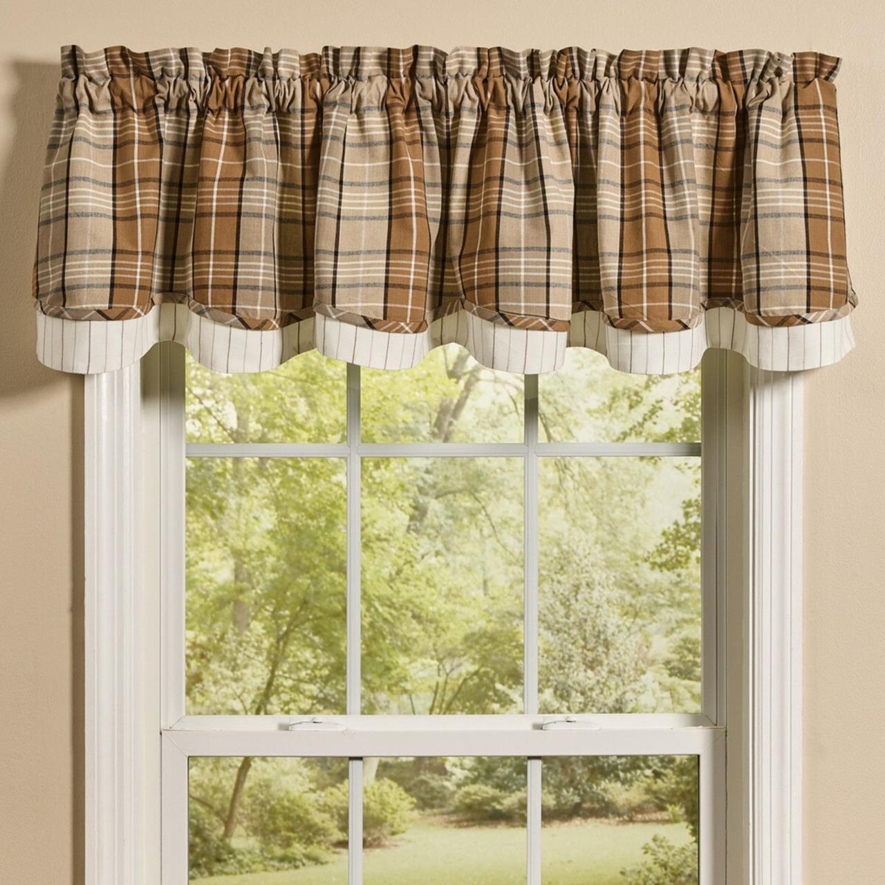 Patton Lined Layered Valance