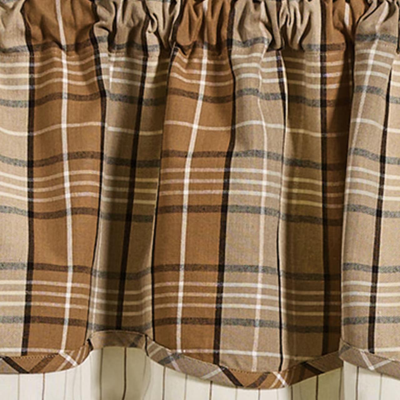 Patton Lined Layered Valance - Thumbnail 4