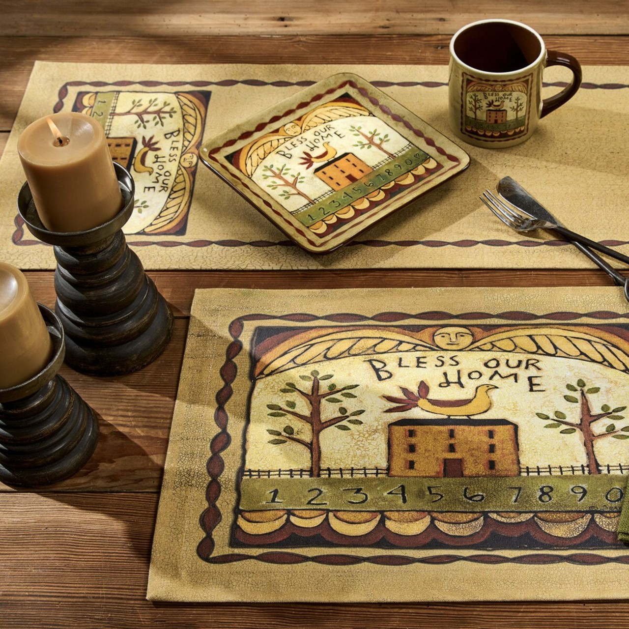 Bless Our Home Table Runner - Thumbnail 4