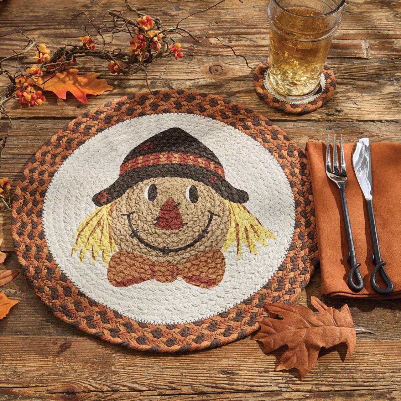 Scarecrow Braided Placemats - Thumbnail 2