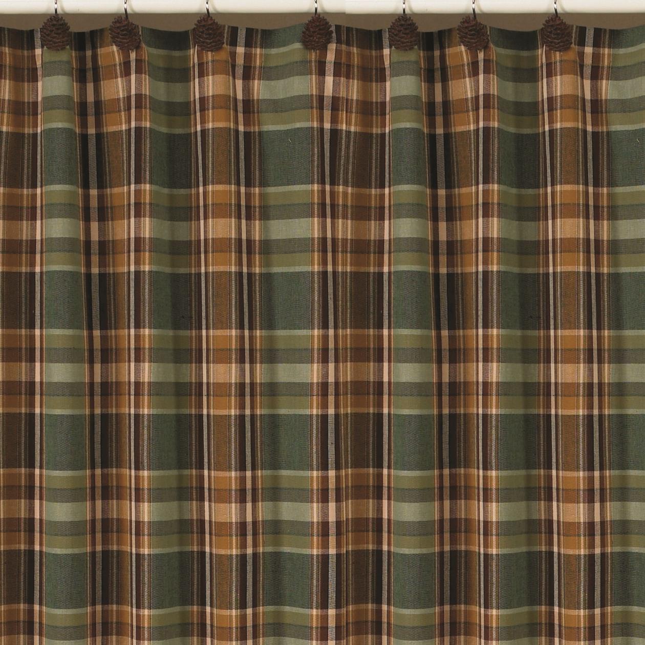 Wood River Shower Curtain
