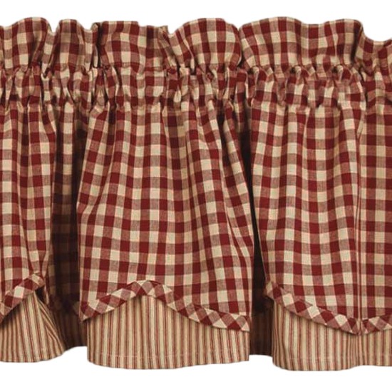 Heritage House Check Valance - Thumbnail 5
