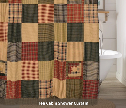 Tea Cabin Shower Curtain