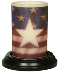 Candle Sleeve - American Star