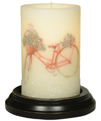 Candle Sleeve - Winter Bike Vanilla