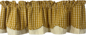 Northbridge Mustard Valance