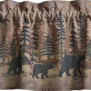 Bear Walk Valance