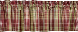 Heritage Plaid Valance