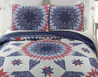 Bluefield Star Bedding