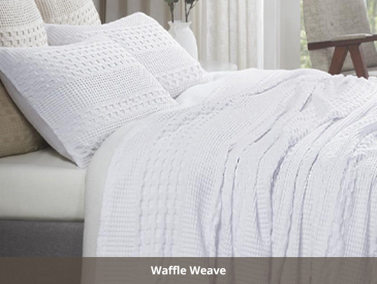 Waffle Weave Bedding