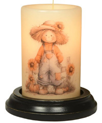 Candle Sleeve - Daisy Mae Scarecrow