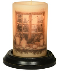 Candle Sleeve - Lantern Lights Window