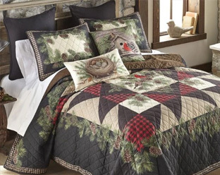 Cardinal Pine Bedding