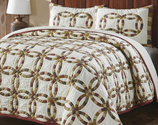 Custom House Wedding Ring Bedding