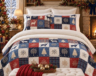 Noel Patch Bedding