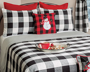 Wicklow Large Check Bedding