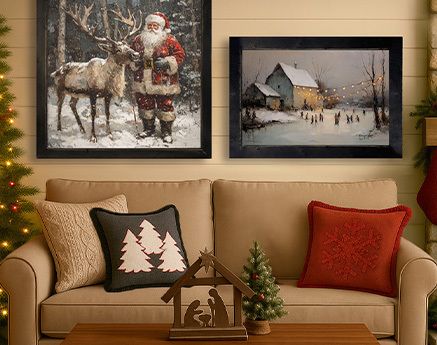 Christmas Country Accent Decor
