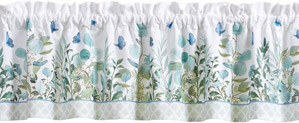 Eucalyptus Greens Valance