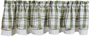 Hayes Plaid Valance