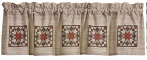 Weathered Barnboard Valance