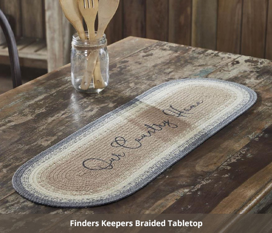 Kitchen and Dining Finders Keepers Braided Tabletop Collection