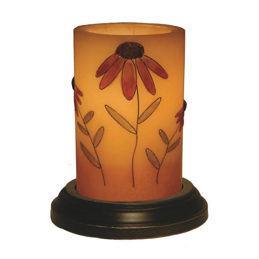 Candle Sleeve - Cone Flowers