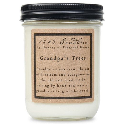Primitive 1803 Candle - Grandpa's Trees