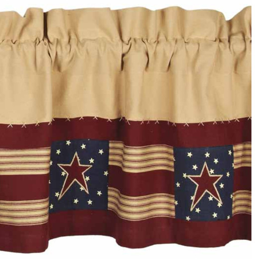 Stars and Stripes Valance - 72x15.5